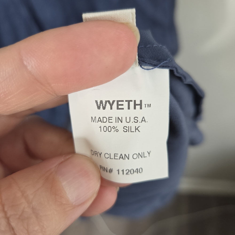 Wyeth By Todd Magill Spring/Summer Silk Midi Dress - Picture 10 of 10